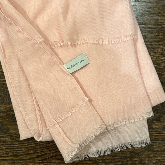 Pink Pashmina Scarf - Picture 3 of 3